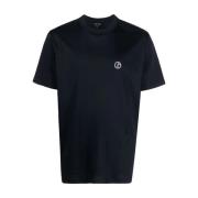 Giorgio Armani T-Shirts Blue, Herr