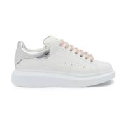 Alexander McQueen Vita Oversized Låga Sneakers White, Dam