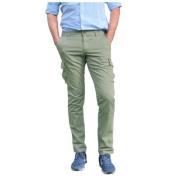 Mason's Extra Slim Cargo Byxor Green, Herr