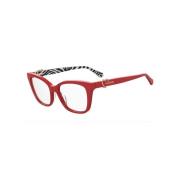 Love Moschino Glasses Red, Unisex