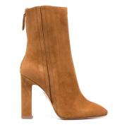 Aquazzura Ankle Boots Brown, Dam