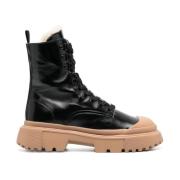 Hogan High Boots Black, Dam