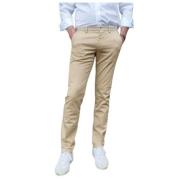 Mason's Slim Fit Torino University Byxor Beige, Herr