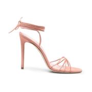 Paris Texas Flat Sandals Pink, Dam