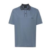 Brioni Polo Shirts Blue, Herr