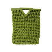 Bottega Veneta Vintage Pre-owned Gummi handvskor Green, Dam