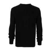 Rick Owens Sweatshirts Black, Herr