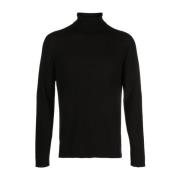 Giorgio Armani Elegant Svart Herr Sweatshirt Black, Herr