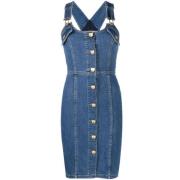 Moschino Midi Dresses Blue, Dam