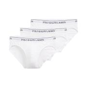 Ralph Lauren Klassiska Vita Polo Kalsonger (3-pack) White, Herr