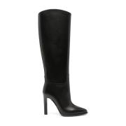 Ralph Lauren High Boots Black, Dam