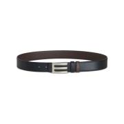 Etro Belts Black, Herr