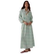 Maison Hotel Maxi Robe Maria Viscose Klänning Blue, Dam