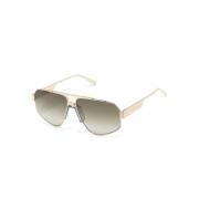 Philipp Plein Spp106 08Ff Sunglasses Yellow, Herr