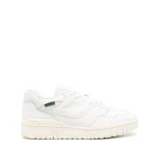 New Balance Vit Läder Sneaker Pebble Textur White, Herr