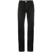 Billionaire Svarta Straight Jeans Regular Fit Black, Herr