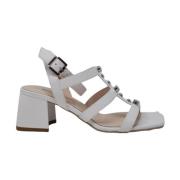 Nerogiardini Casual Vita Läder Dam Sandaler White, Dam