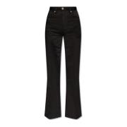 Ami Paris Utställda jeans Black, Dam