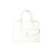 Louis Vuitton Vintage Pre-owned Laeder louis-vuitton-vskor White, Dam