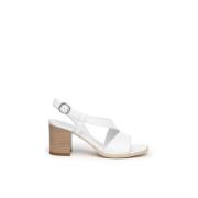 Nerogiardini Vit Sandal E410440D707 White, Dam