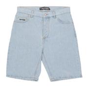 Iuter Regelbundna Denim Shorts Ljusblå Blue, Herr