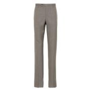 Rota Slim-fit Trousers Beige, Herr