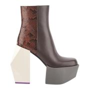 United Nude Heeled Boots Brown, Dam