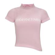 Balenciaga T-shirt med logotyp Pink, Dam