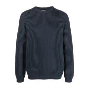 Giorgio Armani Sweatshirts Blue, Herr