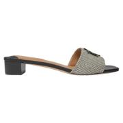 Ralph Lauren Heeled Mules Multicolor, Dam