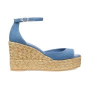 Stuart Weitzman Wedges Blue, Dam