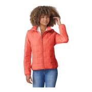 Junge Quiltad Jacka Josephine Comfort Fit  Orange, Dam