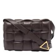 Bottega Veneta Vintage Pre-owned Laeder axelremsvskor Brown, Dam