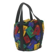 Yves Saint Laurent Vintage Pre-owned Tyg totevskor Multicolor, Dam