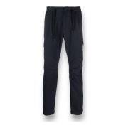 Herno Slim-fit Trousers Blue, Herr