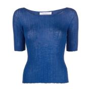 Philosophy di Lorenzo Serafini Knitwear Blue, Dam