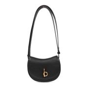 Burberry Mini gungande häst axelväska Black, Dam