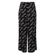 Kenzo Trousers Black, Dam