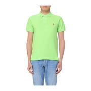 Polo Ralph Lauren Slim Bomull Polo Green, Herr