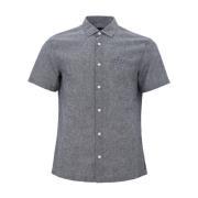 Armani Exchange Short Sleeve Shirts Gray, Herr