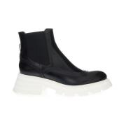 Alexander McQueen Chelsea Boots Black, Dam
