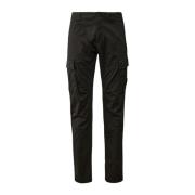 C.p. Company Cargo Stretch Sateen Lens Byxor Svart Black, Herr