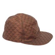 Armani Pre-owned Pre-owned Tyg hattar-och-kepsar Brown, Dam