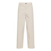 Barena Venezia Beige Bomull Twill Byxor Beige, Herr