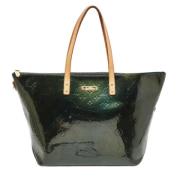 Louis Vuitton Vintage Pre-owned Laeder totevskor Green, Dam