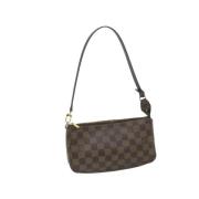 Louis Vuitton Vintage Pre-owned Canvas louis-vuitton-vskor Brown, Dam