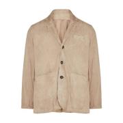 Barba Blazers Beige, Herr