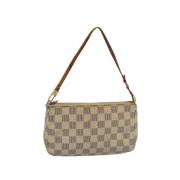 Louis Vuitton Vintage Pre-owned Canvas louis-vuitton-vskor Beige, Dam