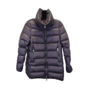 Moncler Pre-owned Pre-owned Nylon ytterklder Gray, Dam