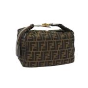 Fendi Vintage Pre-owned Canvas fendi-vskor Brown, Dam